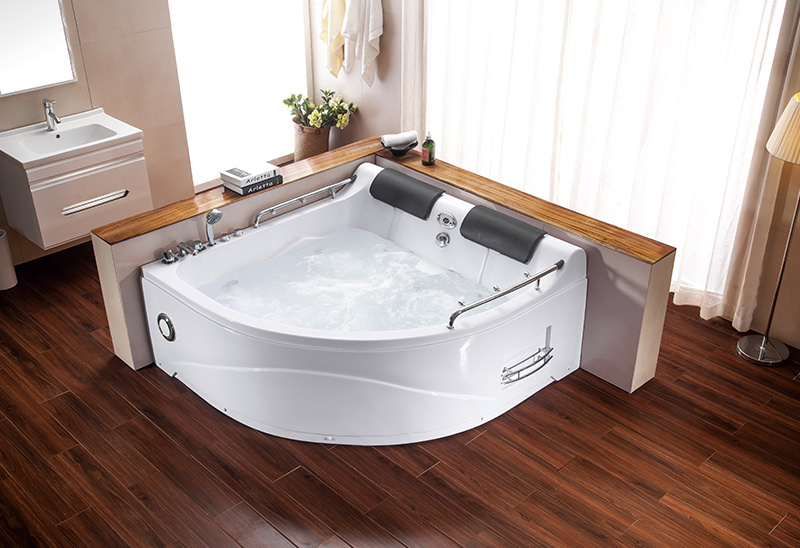 A007 1500mm 2 Orang Bak Jacuzzi Dalam Ruangan