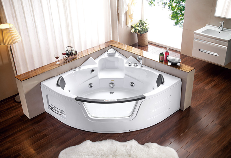 A050 157cm Bak Mandi Jacuzzi Pojok Whirlpool