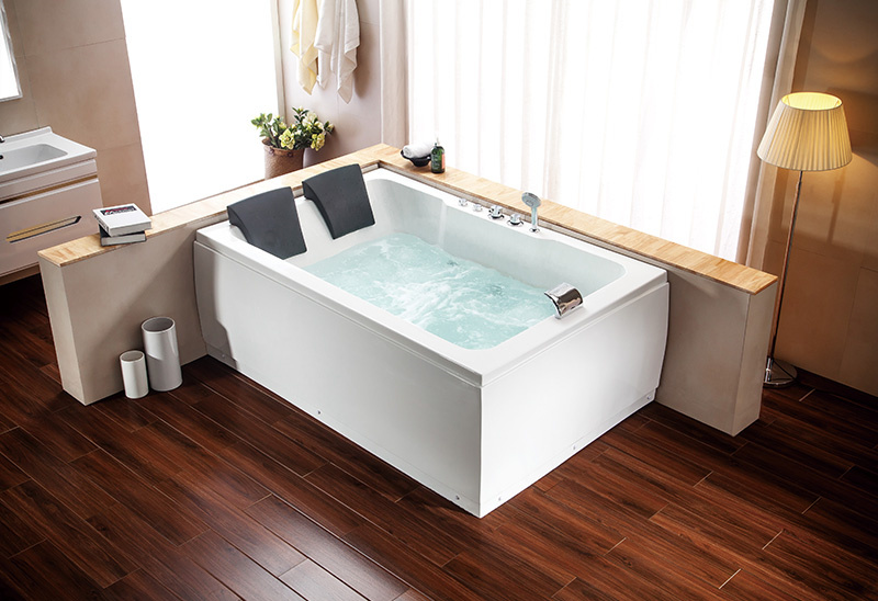 A051 180cm Fungsi Bathtub Pijat Dua Orang Jacuzzi