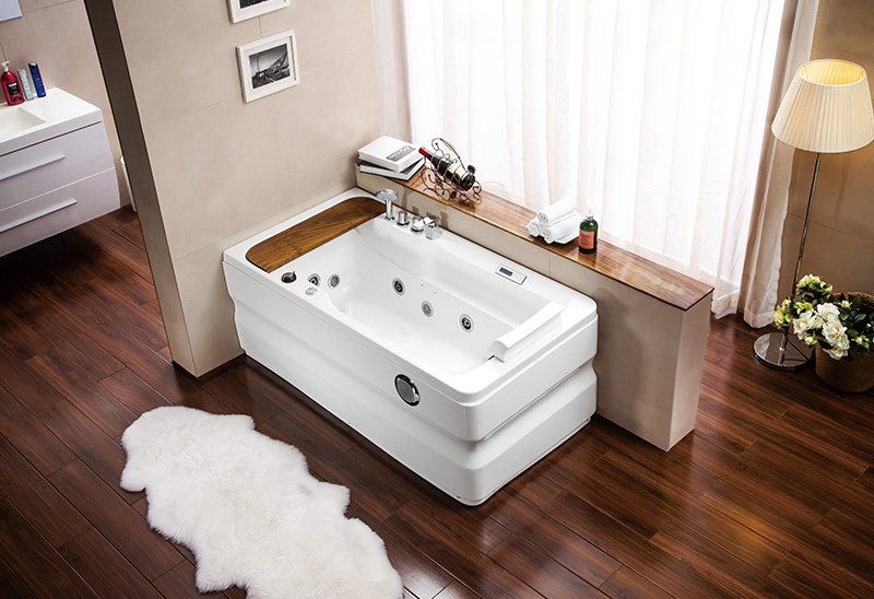 A062 140 150 160cm Bathtub Pijat Pusaran Air dengan Jacuzzi Pusaran Air