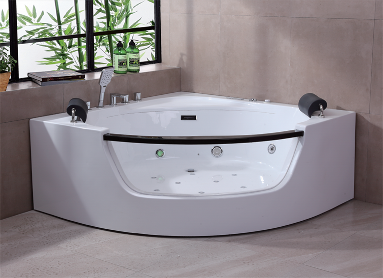 A073 150cm 2 orang Jacuzzi Whirlpool Massage Bathtub