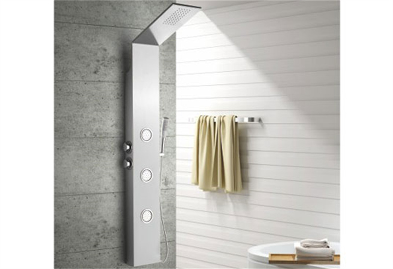 MV-X163 Hot Sale Thermostatic Stainless Steel Shower Panel